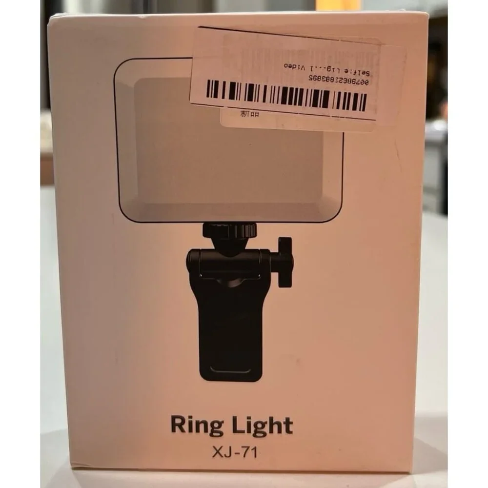Rechargeable Clip-On Selfie Ring Light (Model XJ-71)